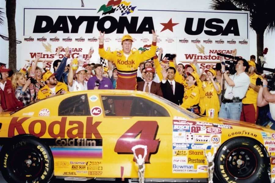 Dale Jarrett wins the 1993 Daytona 500