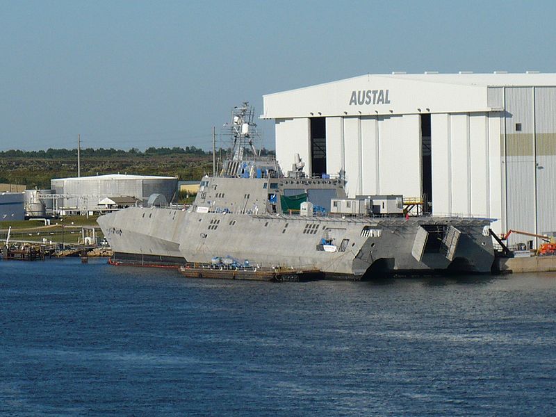 USS Independence LCS-2 Rear View