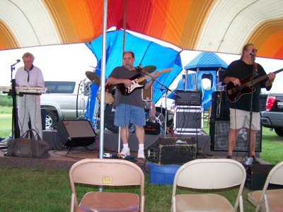 Music was provided by a live band