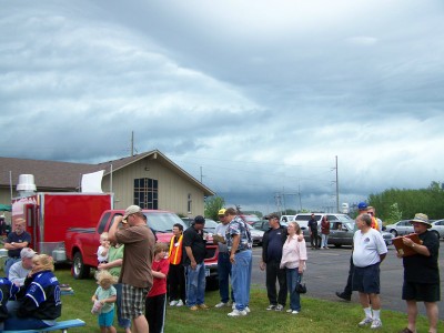 The storm front is getting closer