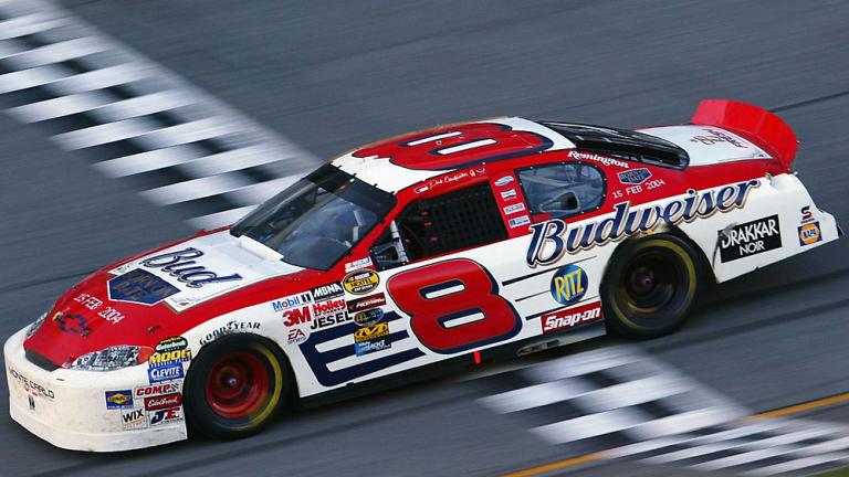 Dale Earnhardt Jr. Wins the 2004 Daytona 500