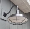 Barn Fixture w/Grill Light Fixture