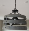 Barrel Style Pendant Light Fixture