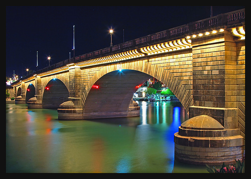 London Bridge in Lake Havasu City, Arizona