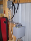 PVC Junction Box in a Barn